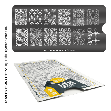 Stamping-Schablone 04