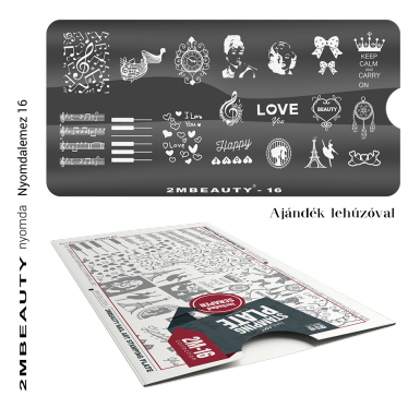 Stamping-Schablone 16