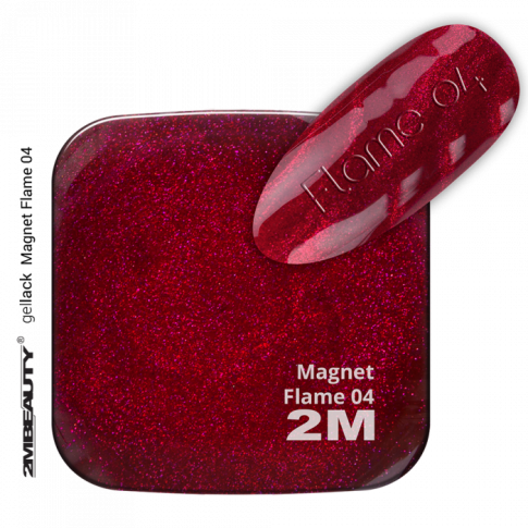 Gel Lack Magnet Flame 04