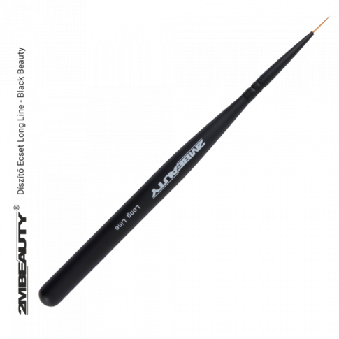 Black Beauty Nail Art Pinsel -Art Long Line