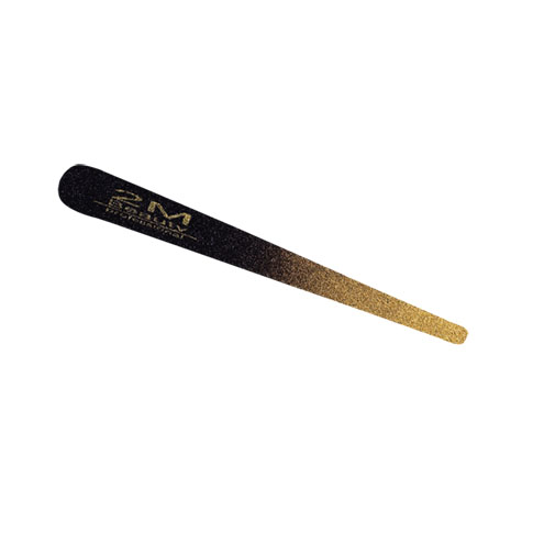 Feile - Tropfen Schwarz - Gold