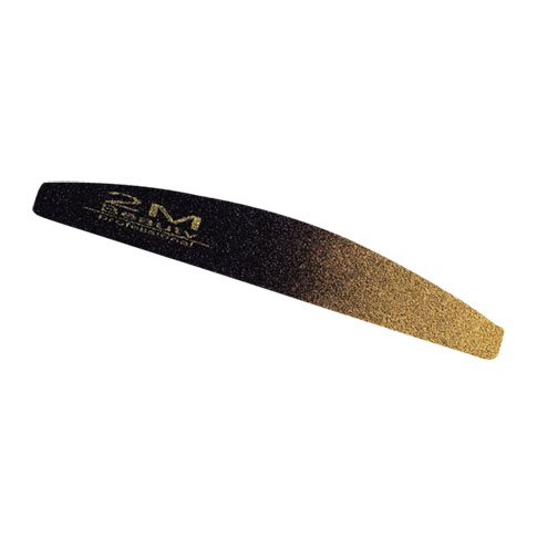 Feile - Halbmond Schwarz-Gold
