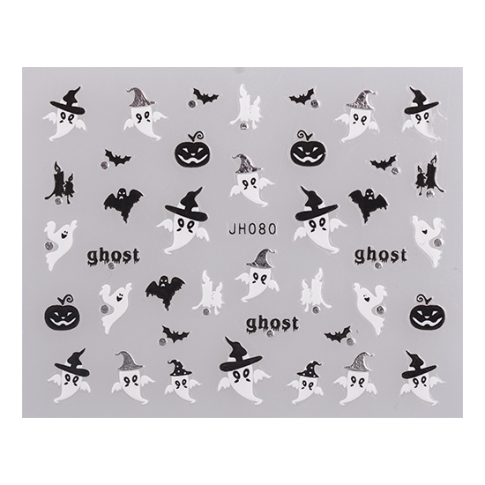 Nail Sticker JH080 Silber