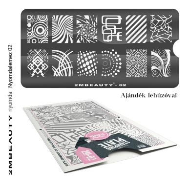 Stamping-Schablone 02