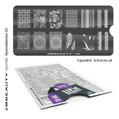 Stamping-Schablone 03