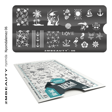 Stamping-Schablone 06