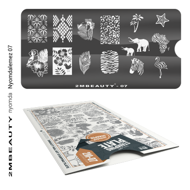 Stamping-Schablone 07