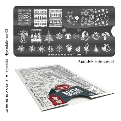 Stamping-Schablone 08