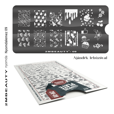 Stamping-Schablone 09