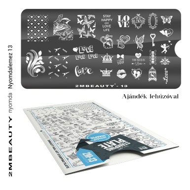 Stamping-Schablone 13