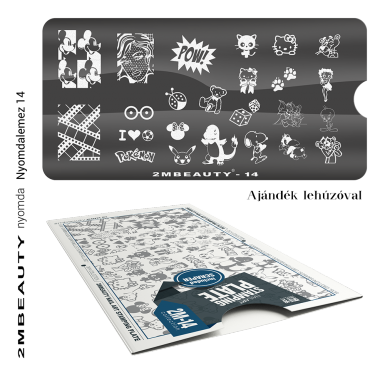 Stamping-Schablone 14