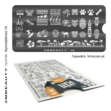 Stamping-Schablone 18