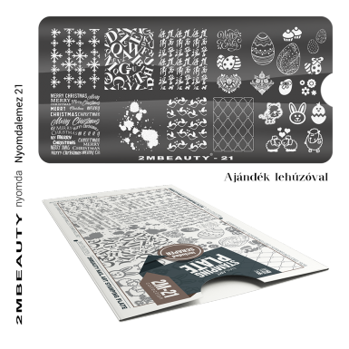 Stamping-Schablone 21