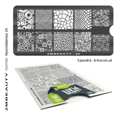 Stamping-Schablone 24