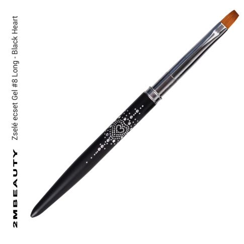 Black Heart Pinsel- Gel#8 Long