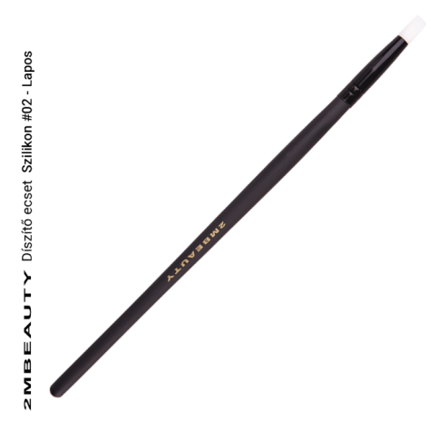 Silikon Pinsel #02 Flach