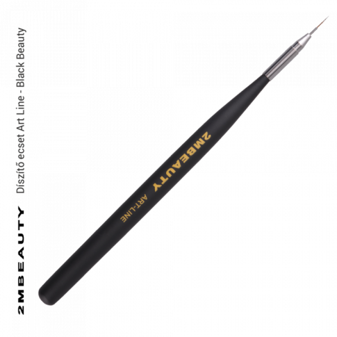 Black Beauty Nail Art Pinsel -Art Line