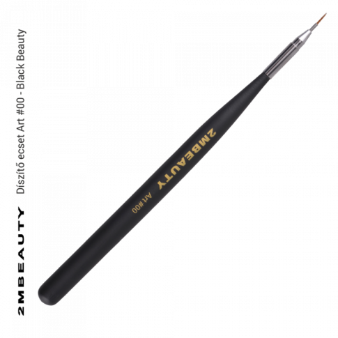 Black Beauty Nail Art Pinsel - Art 00