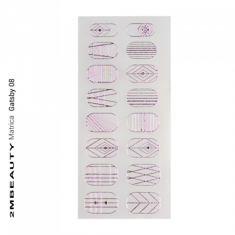 Nail Sticker - Gatsby 08