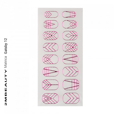 Nail Sticker - Gatsby 12
