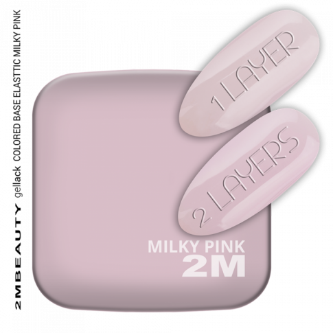 COLORED BASE Elastic CBE04 Milky Pink