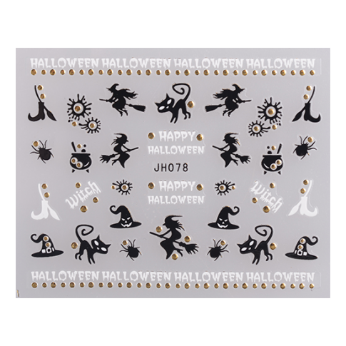 	NAIL STICKER JH078 Silber