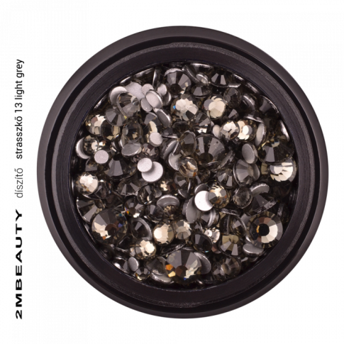 RHINESTONE STRASSSTEINE 13 Light Grey-400 ST