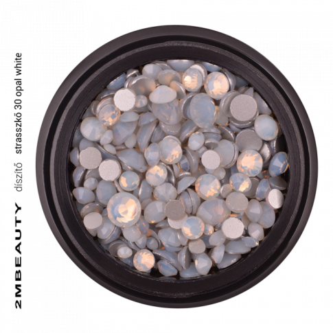 RHINESTONE STRASSSTEINE 30 Opal White -400 St