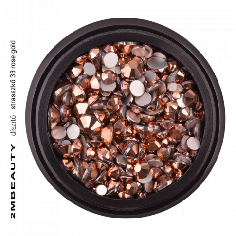 RHINESTONE STRASSSTEINE 33 Rose Gold -400 ST