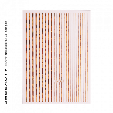 Nail Sticker -57-03 Holo Gold