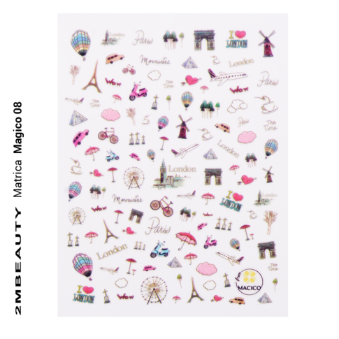 Nail Sticker- Magico 08