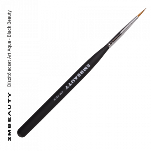 Black Beauty Nail Art Pinsel - Art Aqua