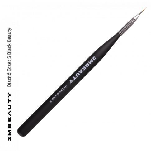 Black Beauty Nail Art Pinsel - S