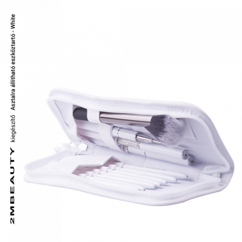 2M Beauty Pinseltasche -Weiß