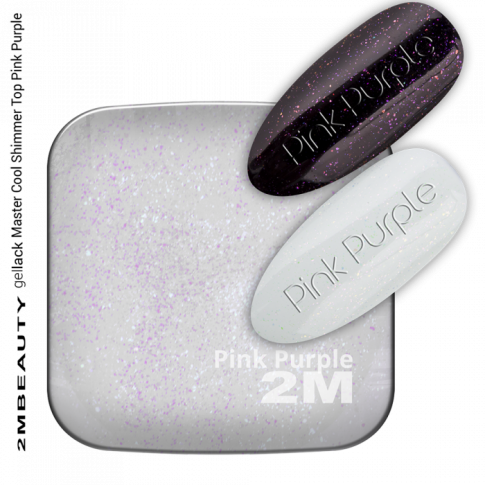 Master Cool Shimmer Top Pink-Purple