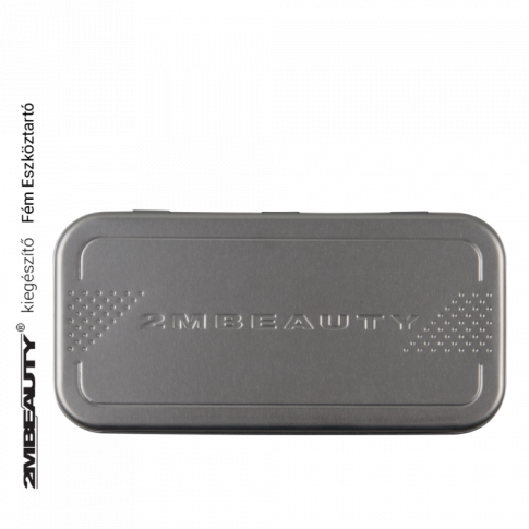 2M Beauty Aufbewahrungs Box - Silber 