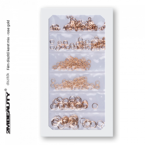 NailDekor -Metall Rahmen Mix- Rose Gold