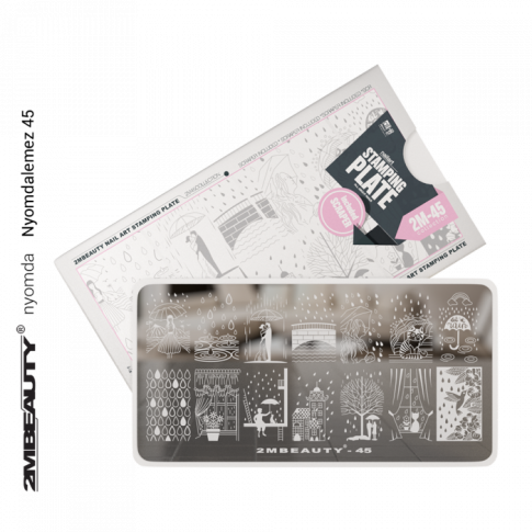 Stamping Schablone 45