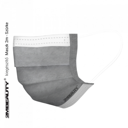 2M Beauty Mundschutz - Grau