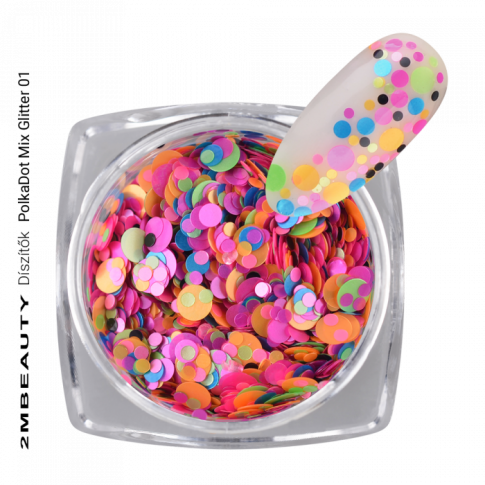 PolkaDot Mix Glitter 01