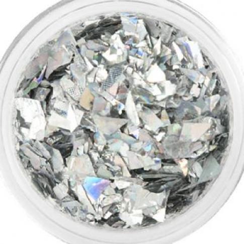 Opal Glitter - Silber